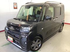 タントファンクロスターボ衝突被害軽減ブレーキ　横滑り防止装置　オートハイビーム　アイドリングストップ　ステアリングスイッチ　オートライト　キーフリーシステム　オートエアコン　パノラマカメラ　マット　バイザー