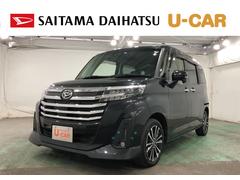 トールカスタムＧ　ターボ　走行２２４２４キロ／ナビ／バックカメラ一年保証・走行距離無制限　走行２２４２４キロ　フルセグナビ　ブルートゥース　バックカメラ　クリアランスソナー　オートライト　ＬＥＤヘッドライト　両側電動スライドドア