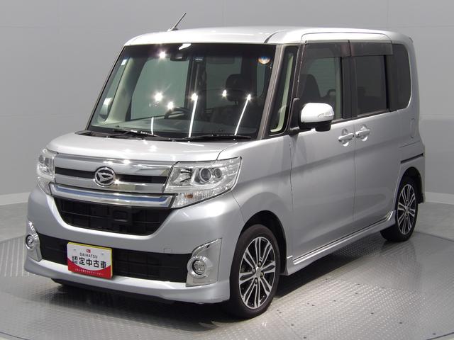 タントカスタムRS SA4WD 純正エンジンスターター スマートアシストII 両側パワースライドドア LEDヘッドライト 大型ナビ バックモニター(岩手県)の中古車