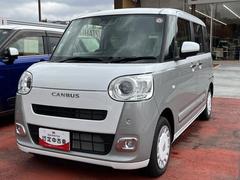 ムーヴキャンバスストライプスＧツートンカラー　ＬＥＤヘッドライト／フォグランプ　両側パワ−スライドドア　コーナーセンサー　運転席／助手席シートヒーター　禁煙車　記録簿　認定中古車　レーンアシスト　衝突回避支援システム搭載車