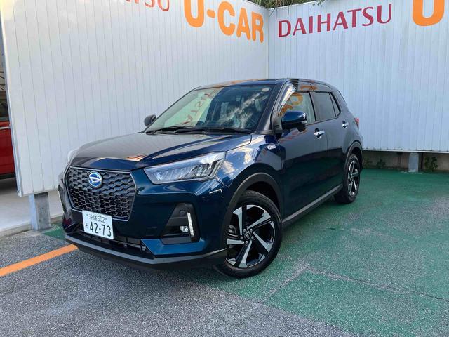 ロッキープレミアムＧ　ＨＥＶオートエアコン　衝突回避支援システム　コーナーセンサー　キーフリーシステム　プッシュボタンスタート　ＬＥＤヘッドランプ（沖縄県）の中古車