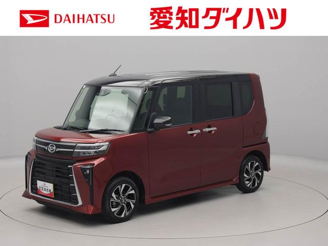 タントカスタムX電動パーキングブレーキ LEDヘッドライト 両側電動スライドドア シートヒーター(愛知県)の中古車