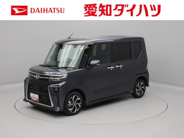 タントカスタムX両側パワースライドドア・運転席&助手席シートヒーター・コーナーセンサー・電動パーキングブレーキ・オートブレーキホールド機能・バックカメラ・オーディオレス・(愛知県)の中古車
