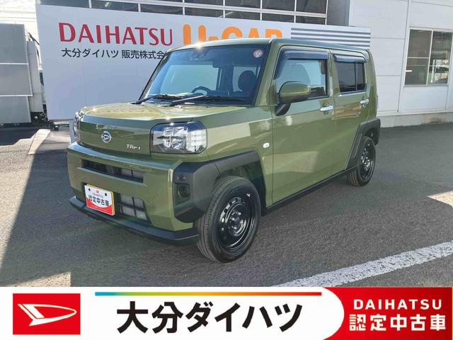 タフトＸ　ワンオーナー走行距離無制限１２ヶ月保証付き　ハイビームアシスト　安全ボディ　キーフリー　記録簿　レーンキープ　ＬＥＤヘッドライト　ガラスルーフ　スマートキ−　オートライト　ワンオーナー　セキュリティ　衝突軽減Ｂ（大分県）の中古車