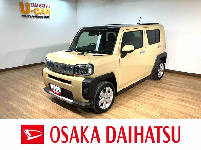 タフトＧターボクロムベンチャー　弊社元試乗車／２５年ナビ／Ｂカメラスカイフィールトップ　アダプティブクルーズコントロール　ＬＥＤヘッド／フォグ　運／助シートヒーター　プッシュボタンスタート　キーフリー　電動パーキングブレーキ　バックカメラ　１５インチアルミホイール（大阪府）の中古車