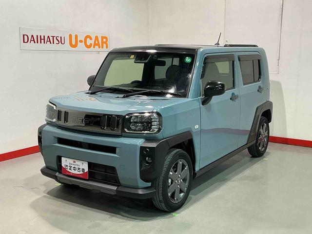 タフトＧターボ　ダーククロムベンチャー車線逸脱警報装置　衝突回避支援ブレーキ　シートヒータ　電動格納ドアミラー　安全ボディ　ＬＥＤ　ムーンルーフ　Ａストップ　オートマチックハイビーム　ターボ車　ＥＴＣ車載器　セキュリティ　記録簿　ＴＶ（栃木県）の中古車