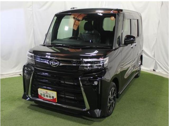 タントカスタムXLEDヘッドライト/フォグランプ コーナーセンサー 両側パワ−スライドドア 運転席/助手席シートヒーター 禁煙車 記録簿 認定中古車 レーンアシスト 衝突回避支援システム搭載車(島根県)の中古車