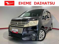 ステップワゴンスパーダＺ純正ナビ　バックモニター　ワンセグＴＶ　ＣＤ　ＤＶＤ　ＥＴＣ　両側電動スライドドア　オートライト　アイドリングストップ　盗難防止システム　電動格納ドアミラー　キーレスエントリー