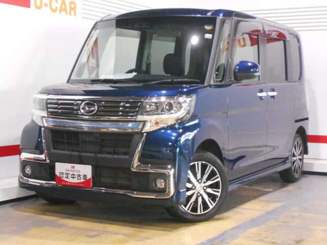タントカスタムX トップエディションVS SA3 4WD 純正ナビ2019年モデル ダイハツ純正8インチメモリーナビ ドライブレコーダー パノラマモニター TVコントロールキット 装着車(福井県)の中古車