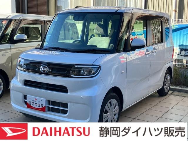 タントX14インチフルホイールキャップ フルLEDヘッドランプ オート格納式カラードドアミラー 左側パワースライドドア TFTカラーマルチインフォメーションディスプレイ フルファブリックシート(静岡県)の中古車