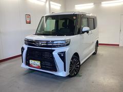 タントカスタムＲＳ衝突被害軽減ブレーキ　横滑り防止装置　４ＷＤ　オートハイビーム　アイドリングストップ　ステアリングスイッチ　オートライト　キーフリーシステム　ナビ　ドラレコ　パノラマカメラ　ＥＴＣ　マット　バイザー