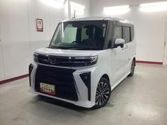 タントカスタムＲＳ衝突被害軽減ブレーキ　横滑り防止装置　オートハイビーム　アイドリングストップ　ステアリングスイッチ　オートライト　キーフリー　オートエアコン　ナビ　ドラレコ　パノラマカメラ　ＥＴＣ　マット　バイザー