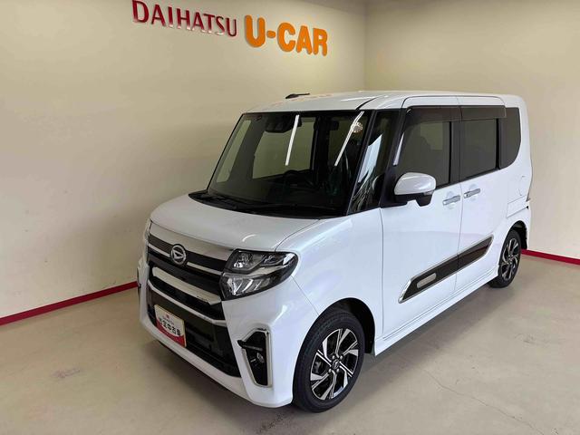 タントカスタムＸスタイルセレクション４ＷＤ　純正ナビ　ＬＥＤヘッドライト／フォグランプ　オートエアコン／ライト／ハイビーム／電動ドアミラー　社外品ＥＴＣ　ドライブレコーダー　コーナーセンサー　両側電動スライドドア　チルトステアリング（秋田県）の中古車