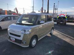 ムーヴキャンバスストライプスＧ　２ＷＤ　走行距離１９８７６ｋｍ・ナビ２ＷＤ　スマートアシスト　オートエアコン　ステアリングスイッチ　パノラマモニター　ナビ　フルホイールキャップ　ホッとカップホルダー