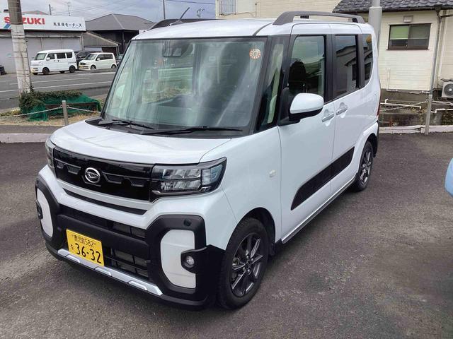 タントファンクロスインパネシフト　プッシュスタートスイッチ　電子カードキー　電動パーキングブレーキ　衝突軽減システム　両側オートドア　レーンキープアシスト　ＡＢＳ　アルミホイール（鹿児島県）の中古車