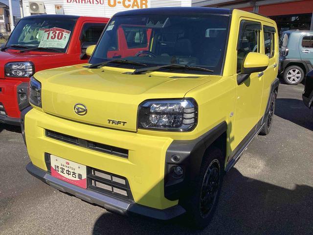 タフトＧターボターボエンジン　インパネシフト　プッシュスタートスイッチ　電子カードキー　シートヒーター　誤発進抑制装置　アルミホイール　ＡＢＳ　ガラスルーフ（鹿児島県）の中古車