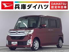 タントカスタムＸ　ＳＡＩＩ　ワンオーナー　ナビ　ＥＴＣ　片側電動１年保証　ＥＴＣ　片側電動スライドドア　ワンオーナー　ナビ　ＤＶＤ　Ｂｌｕｅｔｏｏｔｈ　ＬＥＤヘッドライト　アイドリングストップ　プッシュスタート　横滑り防止装置　１４インチ純正アルミホイール