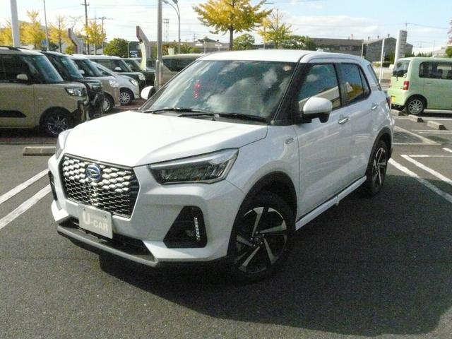 ロッキープレミアムG HEVアルミホイール キーフリーシステム スモークガラス 走行距離10km(福岡県)の中古車