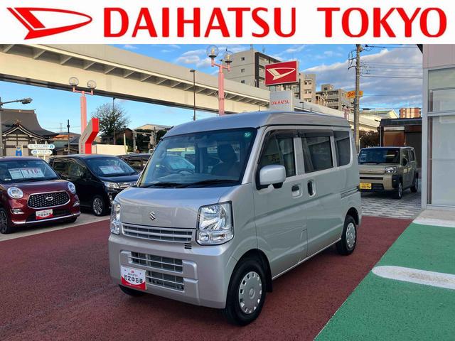 エブリイジョインターボ CDステレオ ETC リヤソナー キーレス保証1年間・距離無制限付き デュアルカメラブレーキサポート リヤヒートダクト 灰皿(東京都)の中古車