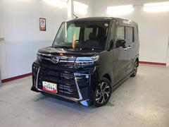 タントカスタムＸ衝突被害軽減ブレーキ　横滑り防止装置　オートハイビーム　アイドリングストップ　ステアリングスイッチ　オートライト　キーフリーシステム　オートエアコン　パノラマカメラ　マット　バイザー