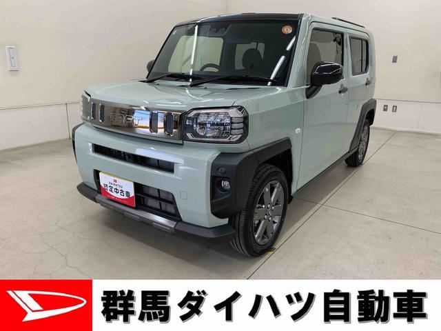 タフトＧターボ　ダーククロムベンチャー　４ＷＤＬＥＤヘッドライト・オートライト・オートマチックハイビーム・プッシュスタートボタン・アイドリングストップ・スマートアシスト・シートヒーター・オートエアコン・電動格納式ドアミラー（群馬県）の中古車