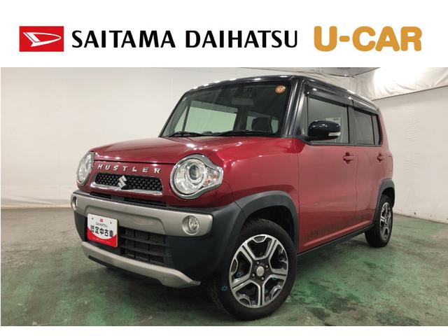 ハスラーＸ　走行５４９３０キロ／ＣＤＵＳＢチューナー／純正マット１年保証距離無制限　走行距離５４９３０キロ　純正フロアマット　助手席エアバッグ　オートライト　ＨＩＤヘッドランプ　アイドリングストップ　シートヒーター　プッシュボタンスタート　電動格納式ドアミラー（埼玉県）の中古車