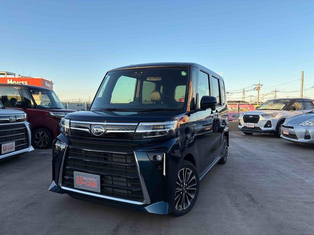 タントカスタムRS 純正品ナビ付純正ナビ パノラマモニター付き 走行距離126キロ デモカーアップ 1年距離無制限保障(東京都)の中古車