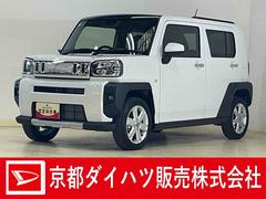 タフトＧ　クロムベンチャー　デモカー　パノラマモニター　クルコンデモカー　パノラマモニター　スカイフィールトップ　アダプティブクルーズコントロール　前後コーナーセンサー　前席シートヒーター　電子パーキング　オートブレーキホールド　１５インチ純正アルミホイール