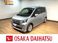 ムーヴカスタムＲＳ　ＳＡ　サポカーベーシック適合　認定中古車ターボエンジン・衝突回避支援ブレーキ・誤発信抑制機能・メモリーナビゲーション（Ｂｌｕｅｔｏｏｔｈ対応・ＤＶＤ再生）・プッシュスタート・１４インチアルミ・ワンオーナー車・１２か月間／走行距離無制限保障付