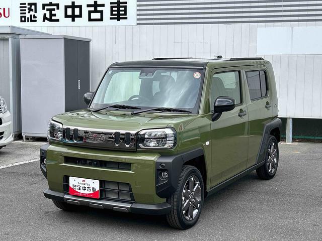 タフトＧターボ　ダーククロムベンチャー保証　新車保証・まごころ保証　１年間・走行距離無制限付き（東京都）の中古車