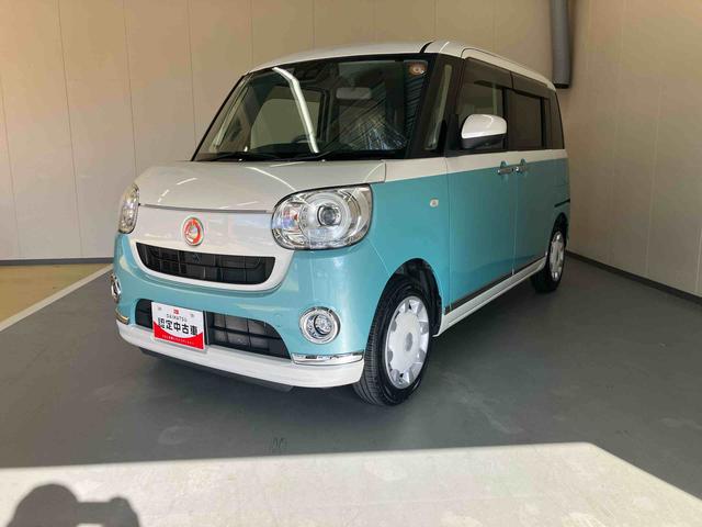 ムーヴキャンバスＧメイクアップＶＳ　ＳＡIII／ナビ／パノラマモニター純正ナビ　パノラマモニター　ドライブレコーダー　プッシュボタンスタート　両側パワースライドドア　オートエアコン　キーフリー　スマートアシスト　１４インチホイールキャップ　置きラクボックス（三重県）の中古車