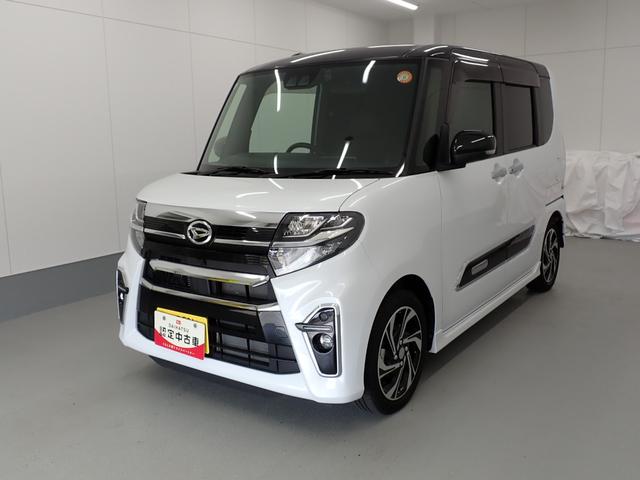 タントカスタムＲＳスタイルセレクション衝突被害軽減ブレーキ　横滑り防止装置　オートハイビーム　アイドリングストップ　ステアリングスイッチ　オートライト　キーフリー　オートエアコン　ナビ　ドラレコ　バックカメラ　ＥＴＣ　マット　バイザー（岐阜県）の中古車