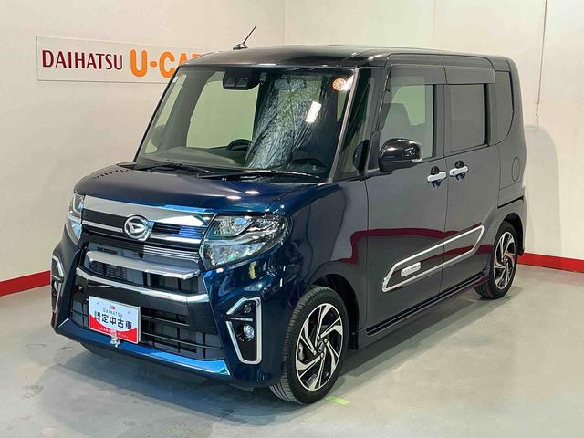 タントカスタムRSスタイルセレクション両自動ドア 前後ソナー Aライト 前席シートヒーター バックモニター ドラレコ付き オートハイビーム スマートキー LEDヘッドライト ETC付 ターボ 盗難防止システム ナビTV(栃木県)の中古車