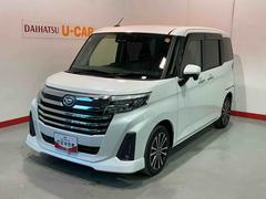 トールカスタムＧ　ターボ両側パワスラドア　アダプティブクルーズ　全周囲モニター　衝突回避支援ブレーキ機能　ＬＥＤライト　Ｉ−ＳＴＯＰ　メモリーナビ　電動格納ミラー　ドラレコ　キーフリーシステム　アルミ