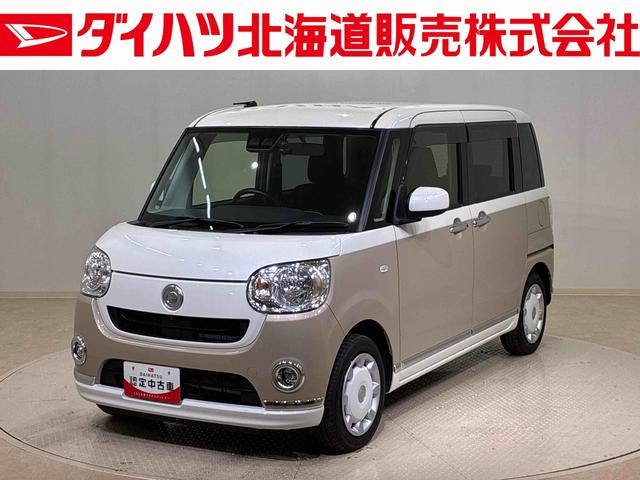 ムーヴキャンバスXブラックインテリアリミテッド SAIII4WD アイドリングストップ オートマチックハイビーム 衝突防止システム レーンアシスト スマートキー 記録簿 エアバッグ エアコン パワーステアリング パワーウィンドウ ABS(北海道)の中古車