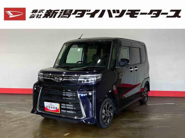 タントカスタムＸ（車内　消臭・抗菌　処理済）　衝突被害軽減システム　４ＷＤ　両側パワースライドドア　パノラマモニター　アルミホイール　キーフリーシステム（新潟県）の中古車