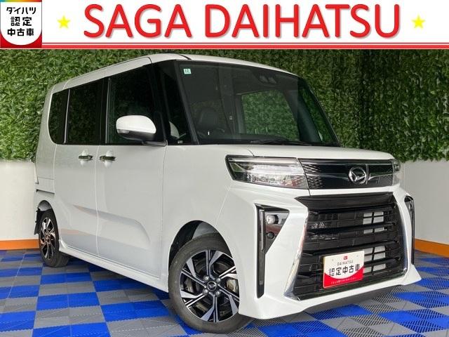 タントカスタムＸ両側電動スライドドア・プッシュボタンスタート・ステアリングスイッチ・オートエアコン・キーフリーシステム・シートヒーター・バックカメラ対応・アルミホイール・パワーウィンドウ（佐賀県）の中古車