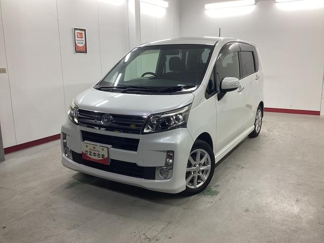 ムーヴカスタム　Ｘ　ＳＡ衝突被害軽減ブレーキ　横滑り防止装置　アイドリングストップ　オートライト　キーフリーシステム　オートエアコン　ＬＥＤヘッドライト　ナビ　バックカメラ　マット　バイザー（岐阜県）の中古車