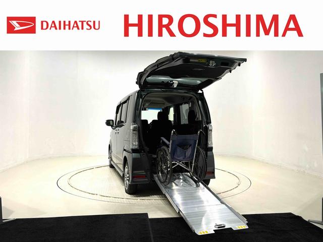 Ｎ−ＢＯＸ＋カスタムＧ　車いす仕様ナビゲーション　バックカメラ　ドライブレコーダー　ＥＴＣ　オートライト　プッシュスタート　キーフリーシステム　オートエアコン　　　　　　電動格納式ドアミラー　片側パワースライド（広島県）の中古車