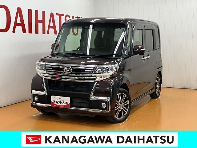 タントカスタムRS トップエディションSAIIIサポカーSワイド適合 ミラクルオープンドア 両側オートスライドドア ステアリングスイッチ USB接続端子 Pスタート 運転席シートヒーター オートエアコン ETC キーフリー(神奈川県)の中古車