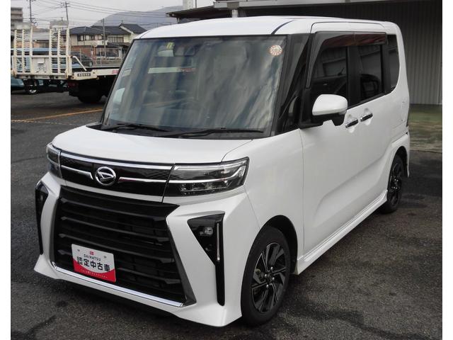 タントカスタムＸＬＥＤヘッドライト／フォグランプ　ナビ　パノラマモニター　ドライブレコーダー　運転席／助手席シートヒーター（島根県）の中古車