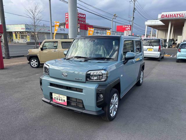 タフトＧインパネシフト　プッシュスタートスイッチ　電子カードキー　電動パーキングブレーキ　カーナビ　衝突回避システム　レーンキープアシスト　オートマチックハイビーム　ガラスサンル−フ　ＡＢＳ　アルミホイール（鹿児島県）の中古車