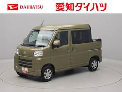 ハイゼットカーゴデッキバンＧオーディオレス　キーフリー　両側スライドドア