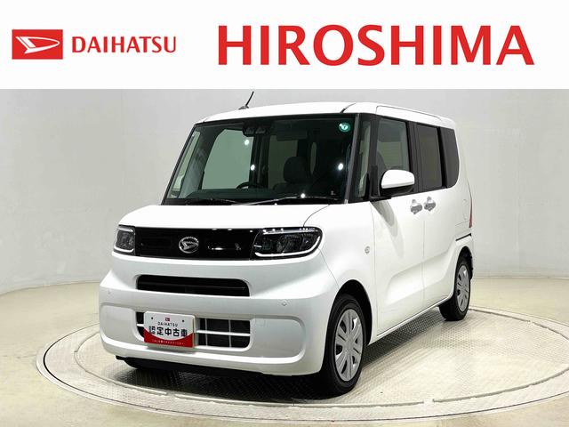 タントＸ　バックモニター対応カメラ　シートヒーターＬＥＤオートライト　電動パーキングブレーキ　運転席助手席シートヒーター　アルミホイール　キーフリーシステム　　オート電動格納式ドアミラー（広島県）の中古車