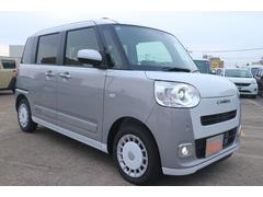 ムーヴキャンバスストライプスＧ　当店使用試乗車ＵＰ車純正ナビ　バックモニター　左右パワースライドドア　左右シートヒーター　クリアランスソナー