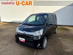 ムーヴカスタム　Ｘインパネシフト　プッシュスタートスイッチ　電子カードキー　助手席エアバック　ＡＢＳ　カーナビ　オートエアコン　アルミホイール