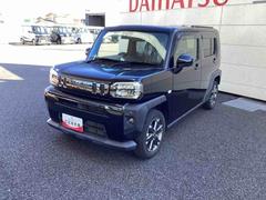 タフトＧインパネシフト　プッシュスタートスイッチ　電子カードキー　電動パーキングブレーキ　カーナビ　オートマチックハイビーム　被害軽減ブレーキ　車線逸脱防止　ガラスルーフ　アルミホイール　ＡＢＳ