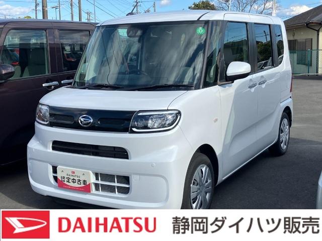 タントX14インチフルホイールキャップ フルLEDヘッドランプ オート格納式カラードドアミラー 左側パワースライドドア TFTカラーマルチインフォメーションディスプレイ フルファブリックシート(静岡県)の中古車