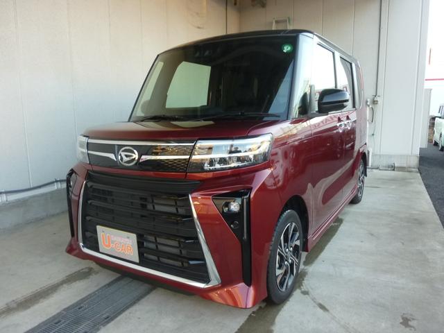 タントカスタムＸ　ディスプレイオーディオディスプレイオーディオ　バックモニター　両側電動スライドドア　シートヒーター　キーフリー　プッシュボタンスタート　ＡＢＳ　リヤシートスライド　リヤシートリクライニング　オートライト　ＬＥＤライト（埼玉県）の中古車