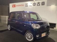 ムーヴキャンバスセオリーＧ　ＬＥＤヘッドランプ／電動パーキングブレーキ１年保証距離無制限　サイドエアバッグ　ＬＥＤヘッドランプ　アイドリングストップ　シートヒーター　置きラクＢＯＸ　ホッとでカップホルダー